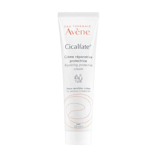 Avène CICALFATE+ - Crème Réparatrice Protectrice - Visage et Corps - Peaux Sensibles Irritées, 100ml