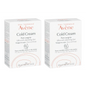 Avène COLD CREAM - Pain Surgras Nettoyant Nourrissant - Visage et Corps - Peaux Sèches à Très Sèches, 2x100g