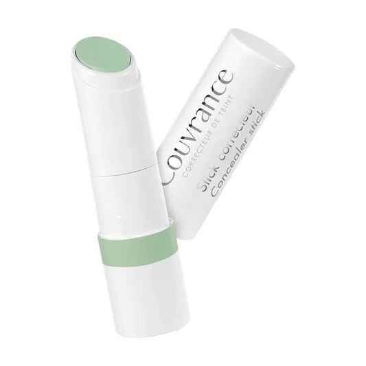 Avène COUVRANCE - Stick Correcteur Vert SPF20 - Visage - Peaux Sensibles, 3g