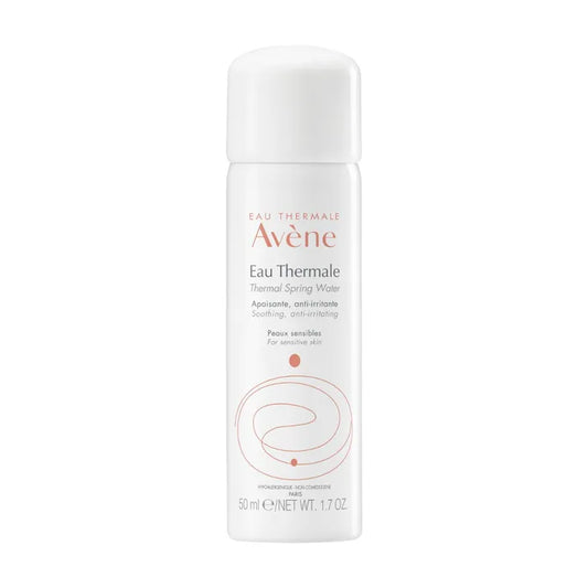 Avène EAU THERMALE - Spray Apaisant et Anti-Irritant - Visage et Corps - Peaux Sensibles, 50ml