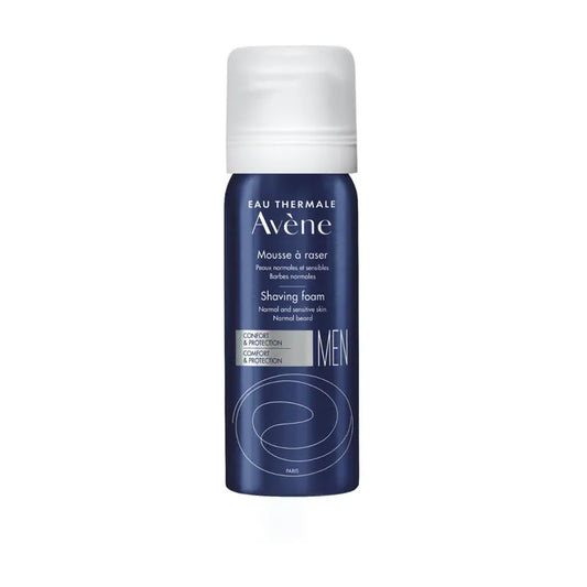 Avène MEN - Mousse à Raser - Visage - Peaux Normales et Sensibles, 50ml