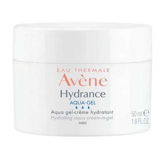 E - Aqua Gel-Crème Hydratant - Visage - Peaux Sensibles Déshydratées, 50ml Badge dermatologist Wishlist Avène HYDRANCE - Aqua Gel-Crème Hydratant - Visage - Peaux Sensibles Déshydratées, 50ml