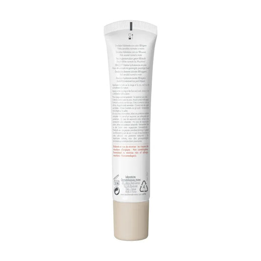 Avène HYDRANCE BB - Émulsion Hydratante Teintée Légère BB Lumière Radiance SPF30 - Visage - Peaux Normales à Mixtes, 40ml