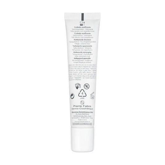 Avène CLEANANCE - Soin Matifiant Sébo-Réducteur Hydratant - Visage - Peaux Grasses à Imperfections, 40ml