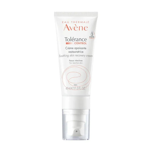 Avène TOLERANCE CONTROL - Crème Apaisante Restauratrice - Visage - Peaux Réactives, 40ml