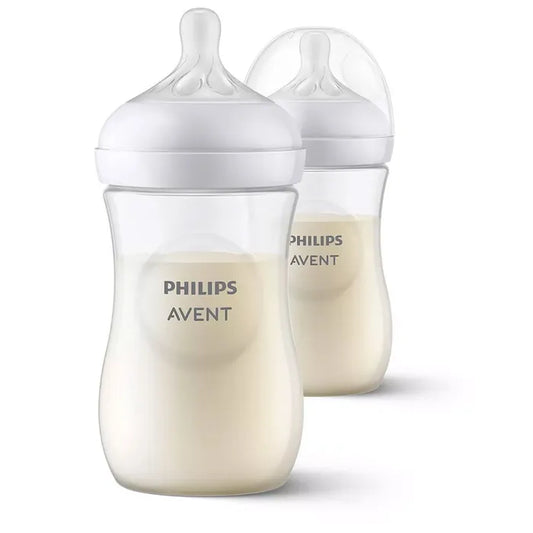 Avent NATURAL RESPONSE - Biberons - 3 mois et Plus, 2x330ml