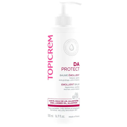 Topicrem DA PROTECT - Emollient Balm - Face and Body - Very Dry and Atopic Skin, 500ml