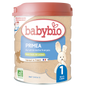 Babybio PRIMEA - Lait en Poudre 1er Âge Bio - De 0 à 6 mois, 800g