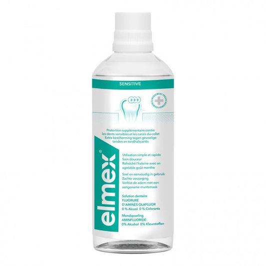 Elmex Sensitive – Bain de Bouche Dents Sensibles – 400 ml