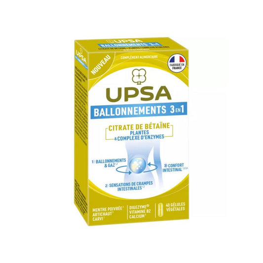 UPSA BALLONNEMENTS 3EN1 GELU40