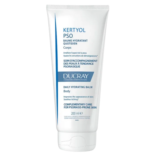 Ducray KERTYOL PSO - Daily Moisturizing Balm - Body - Psoriatic Skin, 200ml