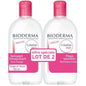 Bioderma Créaline Micellar Water H2O – Pack of 2 x 500 ml