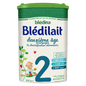 Blédina BLEDILAIT - Lait en Poudre 2ème Âge - De 6 à 12 mois, 800g