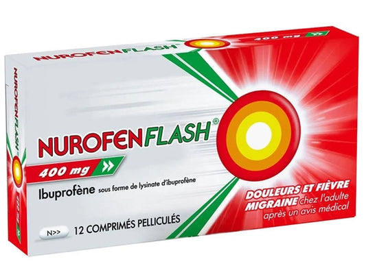 NUROFENFLASH 400MG CPR 12