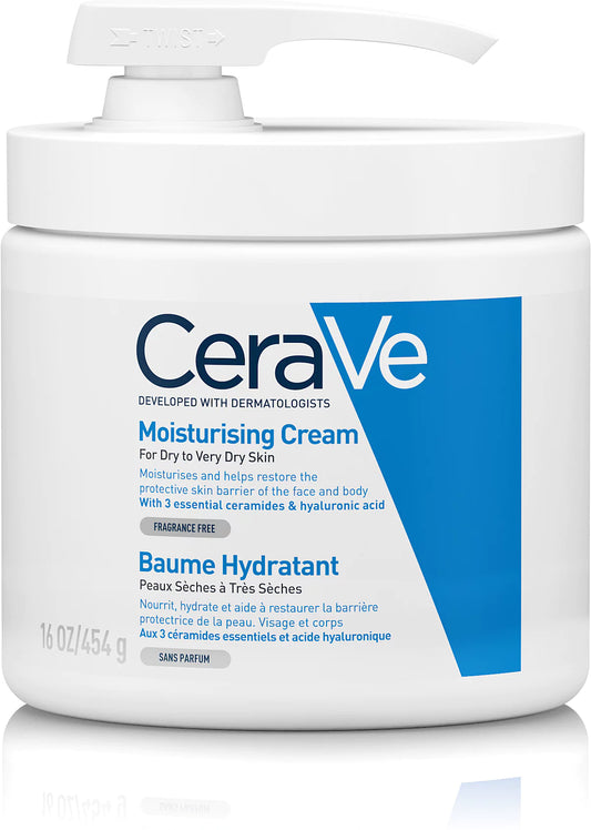 CERAVE BAUME HYDRA POT POMPE 454ML