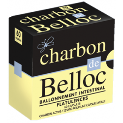 Charbon de Belloc – 36 ou 60 capsules (boîte métal)