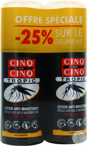 CINQ CINQ TROPIC SPRAY LOT DE 2
