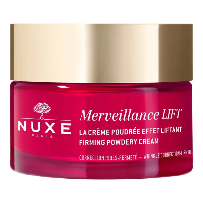 Nuxe MERVEILLANCE LIFT - La Crème Poudrée Effet Liftant - Peaux Normales à Mixtes, 50ml