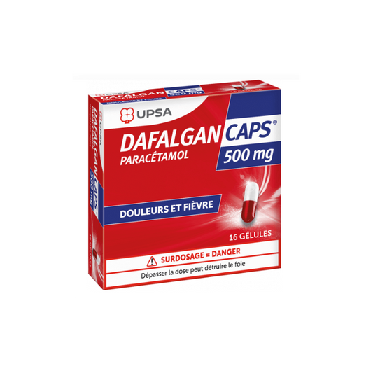 Dafalgan Caps 500 mg gélule