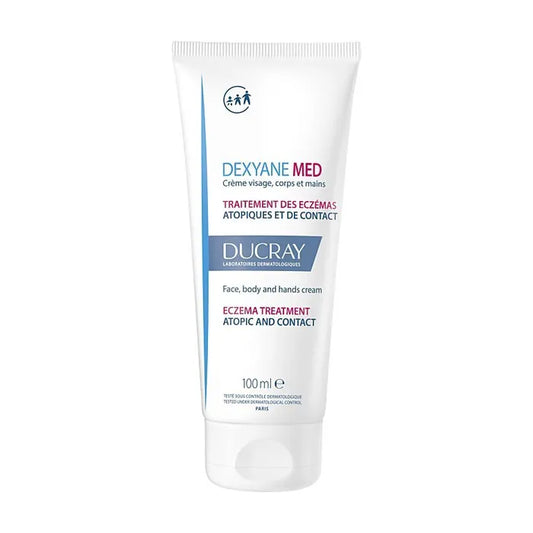 Ducray DEXYANE MED - Crème Réparatrice Apaisante - Visage et Corps - Traitement des Eczémas, 30ml