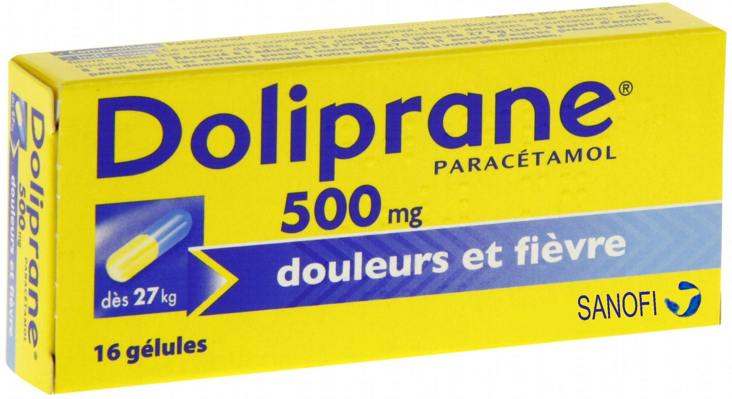DOLIPRANE 500 gélule