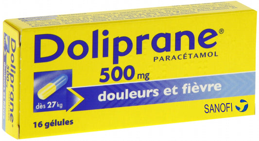 DOLIPRANE 500 gélule