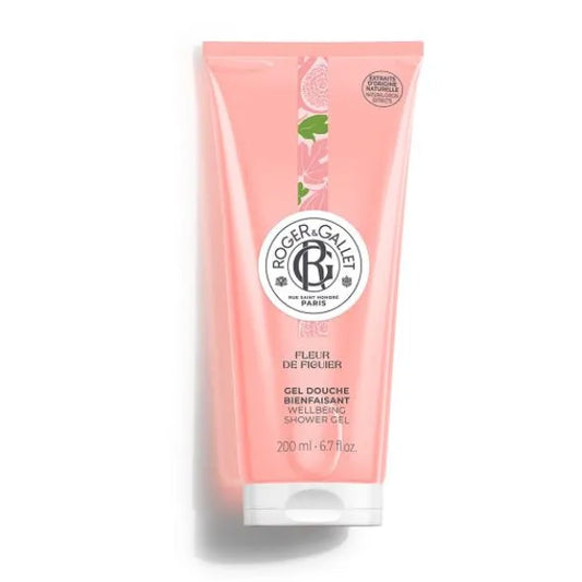 Roger & Gallet FLEUR DE FIGUIER - Gel Douche Bienfaisant - Tous Types de Peaux, 200ml