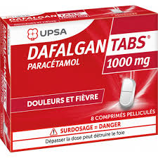 Dafalgan Tabs 1000mg 8 comprimés