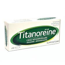 Titanoréïne 12 suppositoires