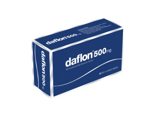 Daflon 500 mg – Box of 60 tablets