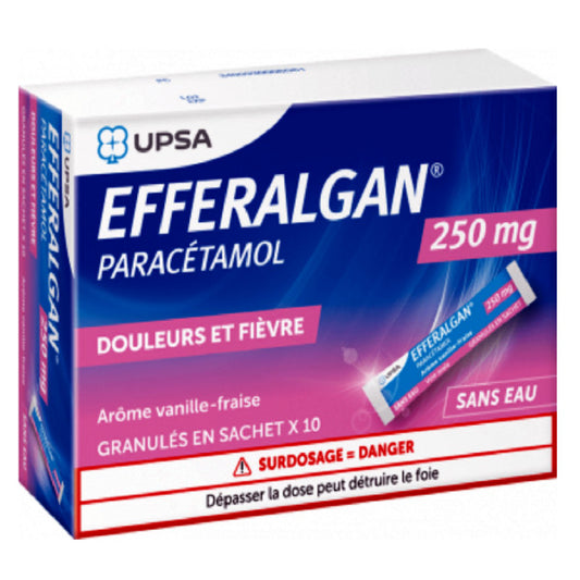 EFFERALGAN FRAI 250MG GLE SA10