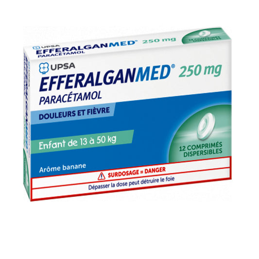 EFFERALGANMED 250MG CPR DISP12
