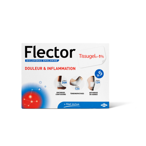 FLECTORTISSUGELEP 1% EMPLATRE 5