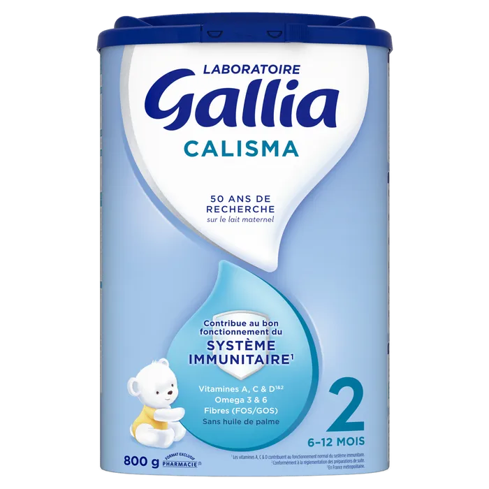Gallia Calisma 2ème Âge – 800 g (6–12 mois)