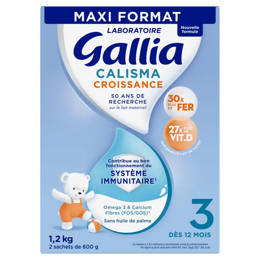 Gallia CALISMA - Lait de Croissance 3ème Âge - Dès 12 mois, 1.2kg