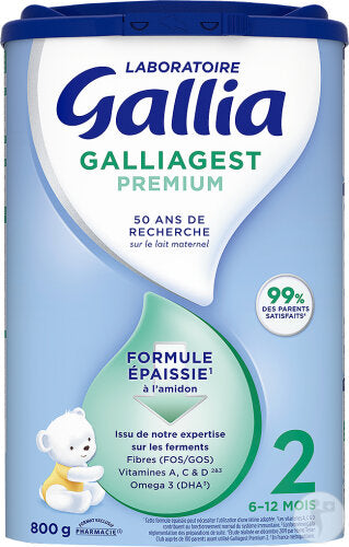 Gallia Galliagest Premium 2ème Âge – 800 g (6–12 mois)
