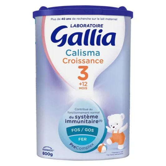 Gallia CALISMA - Lait de Croissance 3ème Âge - 12 mois et plus, 800g