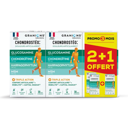 CHONDROSTEO ARTICULATIONS 2+1 OFFERT 3MOI