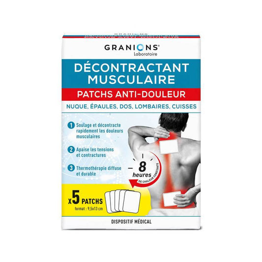 GRANIONS PATCHS ANTI-DOULEUR 5