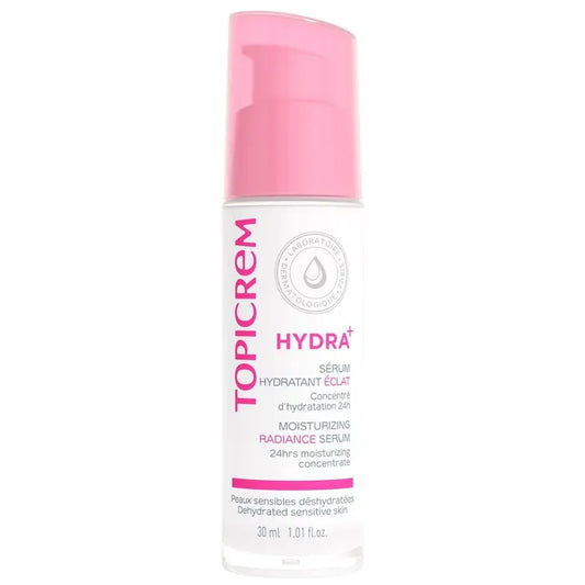 Topicrem HYDRA+ - Radiance Hydrating Serum - Face - Dehydrated Sensitive Skin, 30ml