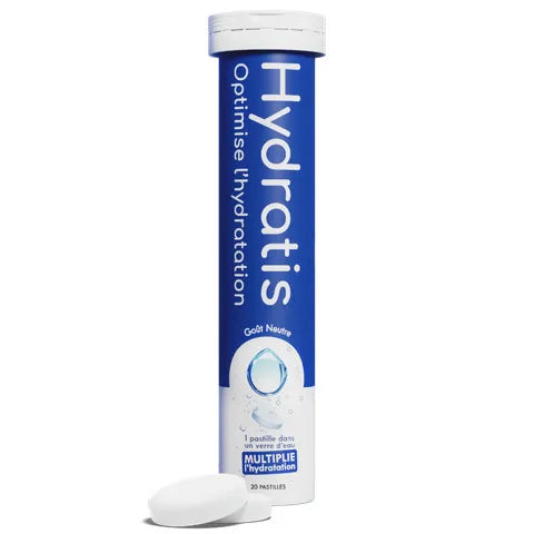 Hydratis – Hydratation Goût Neutre – 20 Pastilles Effervescentes