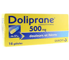 DOLIPRANE 500MG GELULE 16