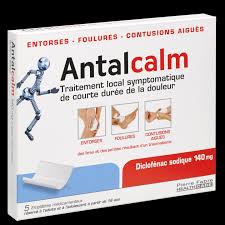 ANTALCALM 140MG EMPLATRE 5