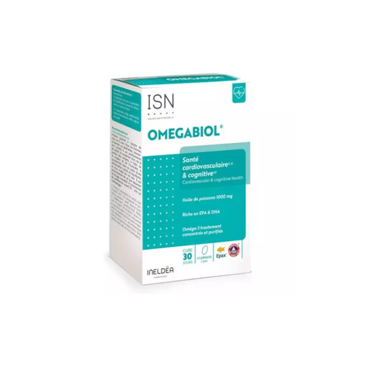 Ineldea Natural Health – Omegabiol® - Box of 60 capsules 