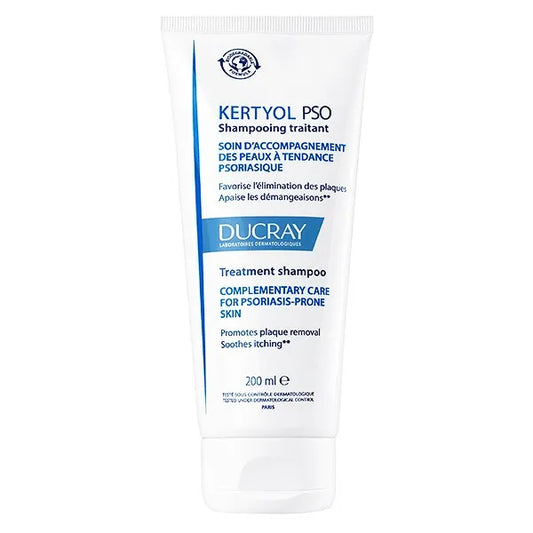 Ducray KERTYOL PSO - Rebalancing Treatment Shampoo - Psoriatic Skin, 200ml