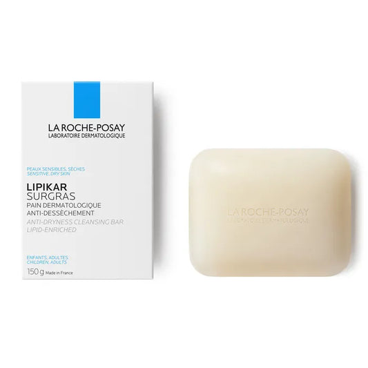 La Roche-Posay LIPIKAR SURGRAS - Pain Physiologique Anti-Dessèchement, 150g