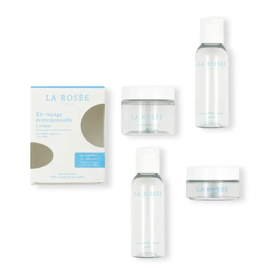 La Rosée Kit de Voyage Écoresponsable à Remplir
