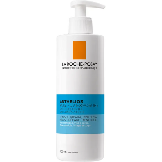 La Roche-Posay ANTHELIOS POST-UV - Lait Après-Soleil - Visage et Corps Peaux Sensibles, 400ml