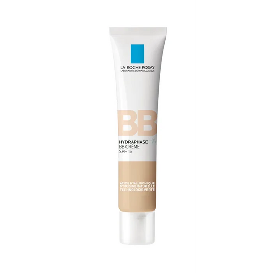 La Roche-Posay HYDRAPHASE HA - BB Crème SPF15 Hydratante Teinte Claire - Tous Types de Peaux, 40ml