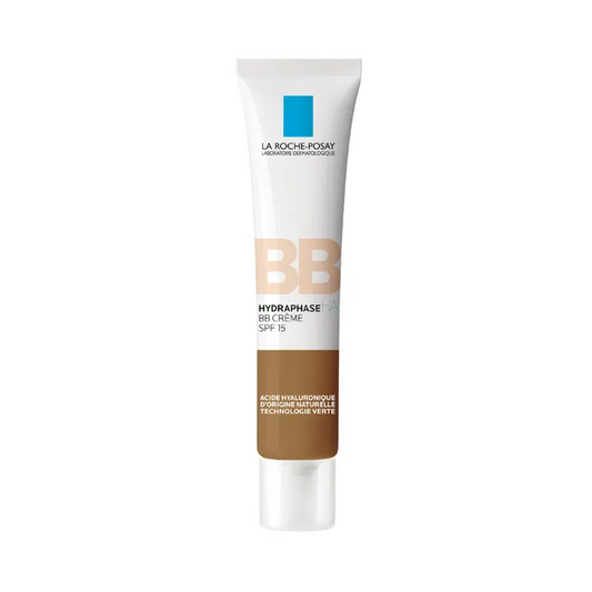 La Roche-Posay HYDRAPHASE HA - BB Crème SPF15 Hydratante Teinte Foncée - Tous Types de Peaux, 40ml
